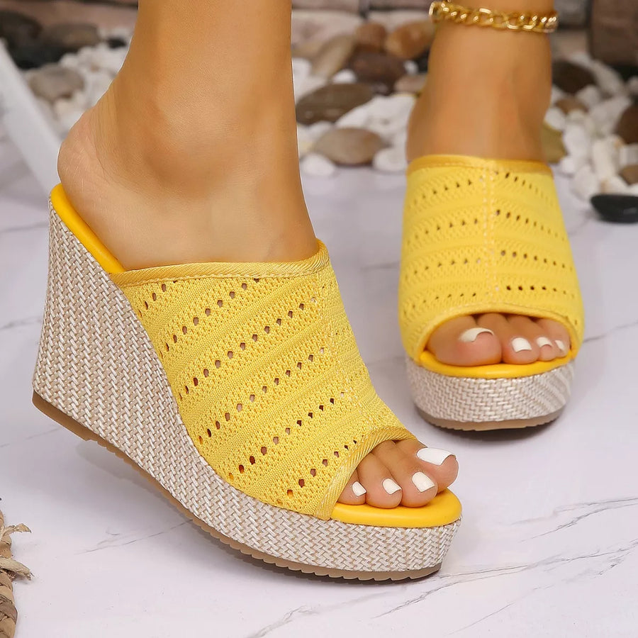 Open Toe Wedge Sandals