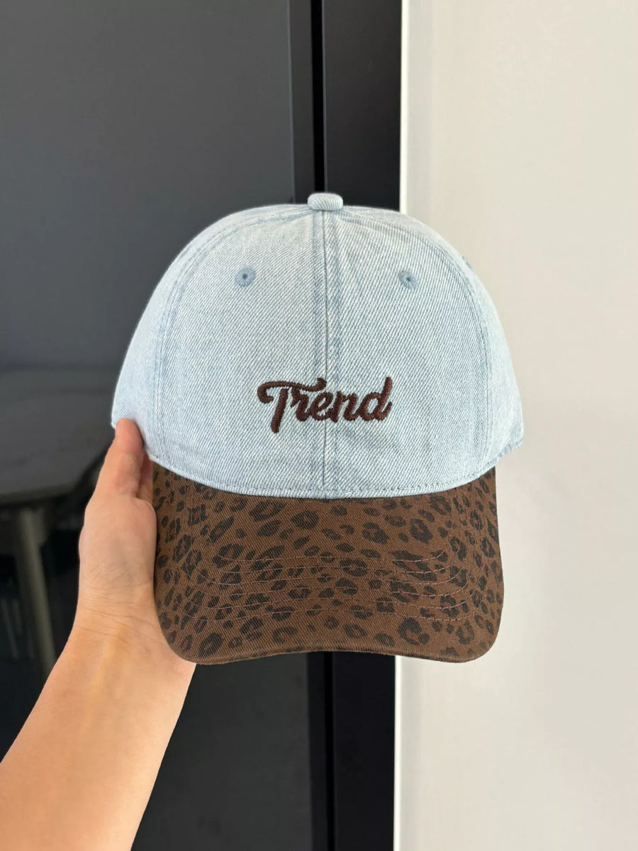 Leopard Embroidered Baseball Cap