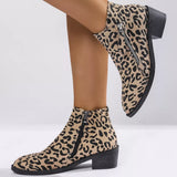 Khaki Leopard Print