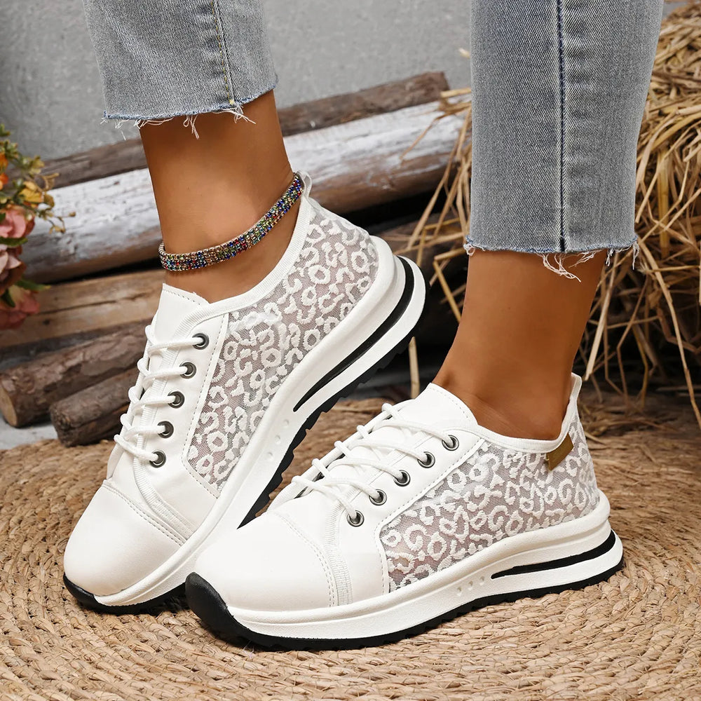 Lace Up Platform Sneakers