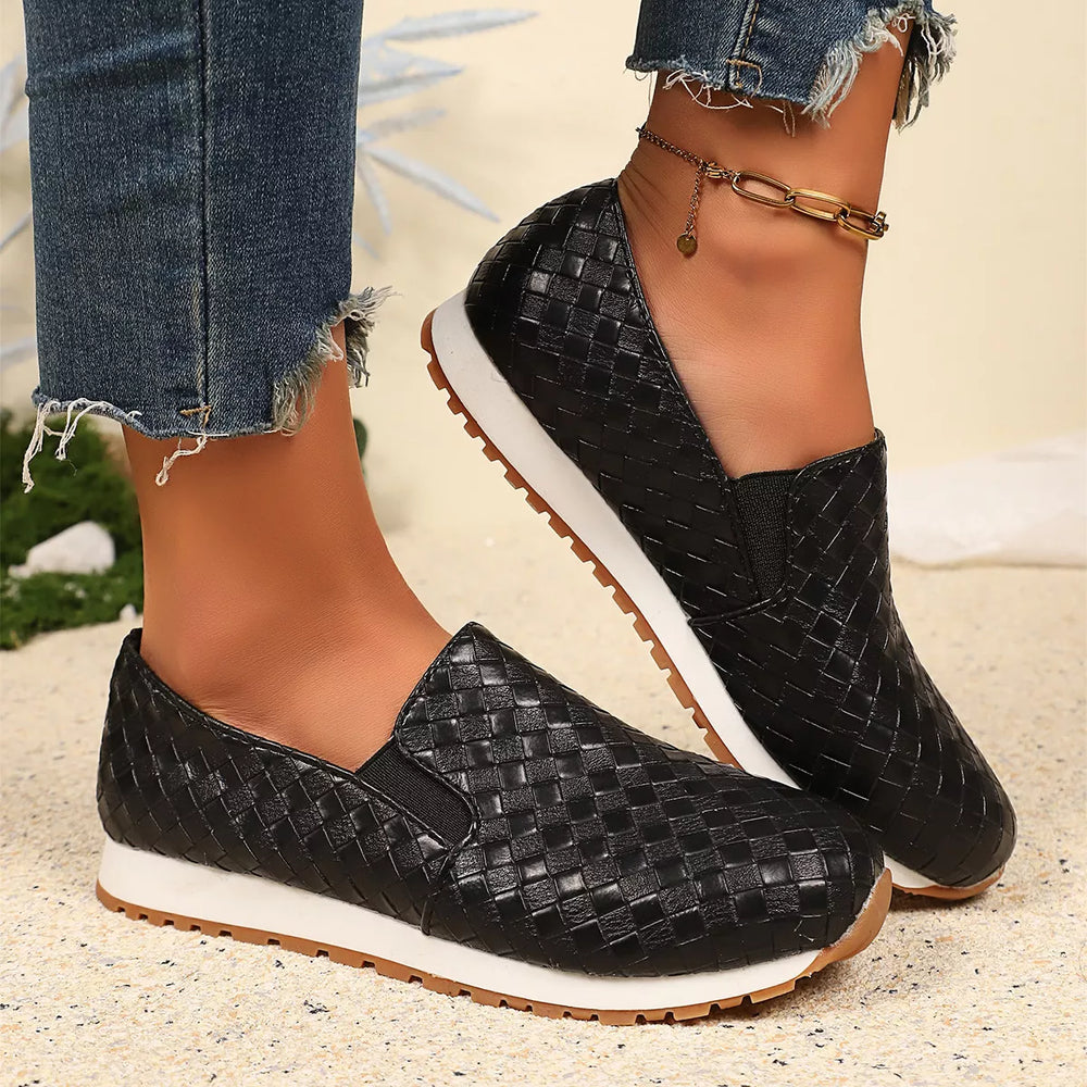 Round Toe Slip-Ons