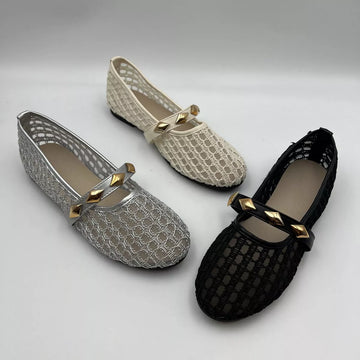 Round Toe Slip-Ons
