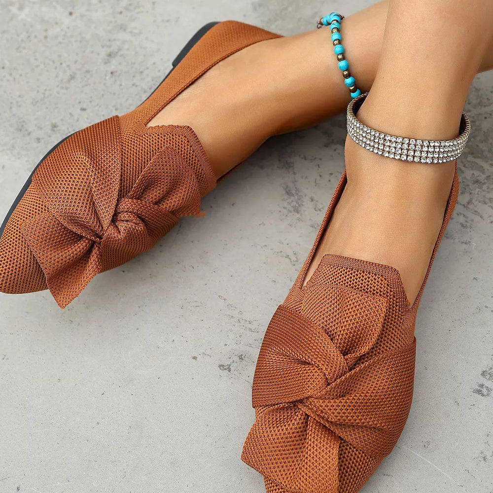 Point Toe Slip Ons