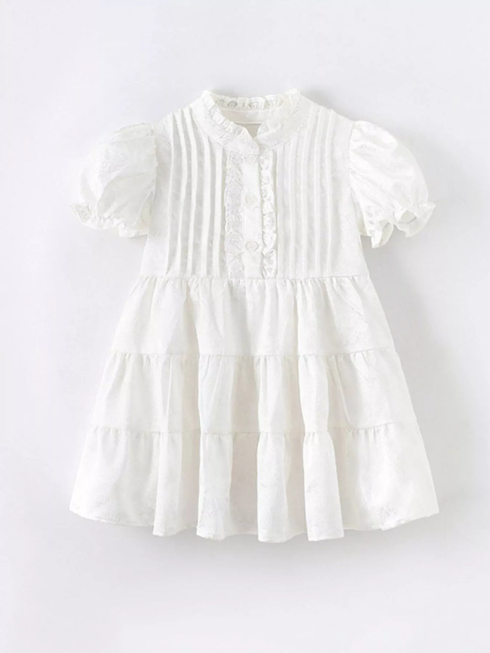 Children's Elegant Tiered Ruffle Dress