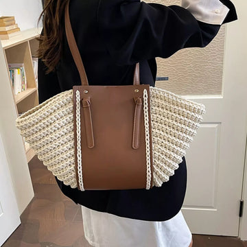 Straw Woven Shoulder Bag