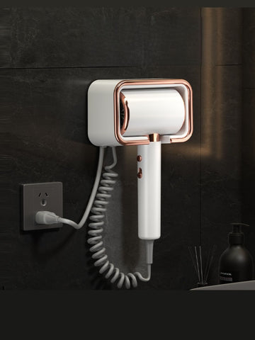 Wall-Mounted Household Hair Dryer