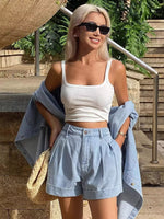 Light Blue Shorts