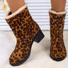 Brown Leopard Print