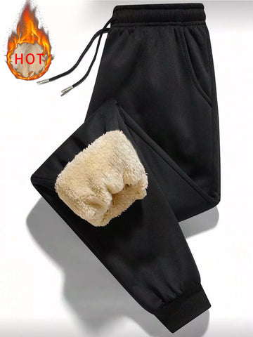 Fleece-Lined Thermal Pants