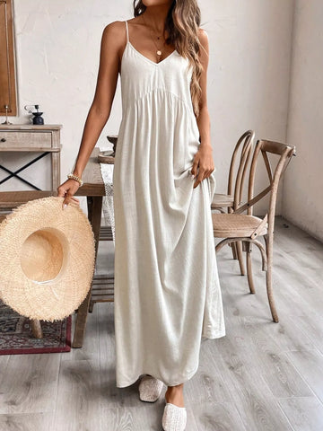 Spaghetti Strap Maxi Dress