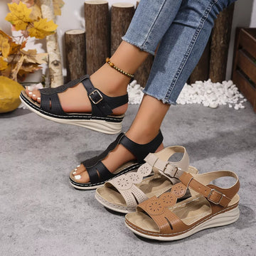 Open Toe Wedge Sandals