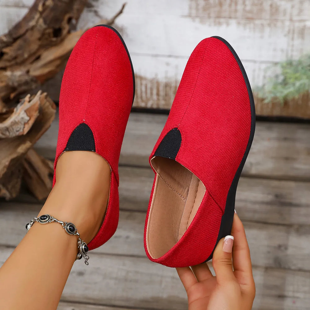 Breathable Mesh Slip On Loafers