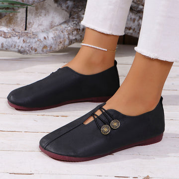 Round Toe Slip Ons