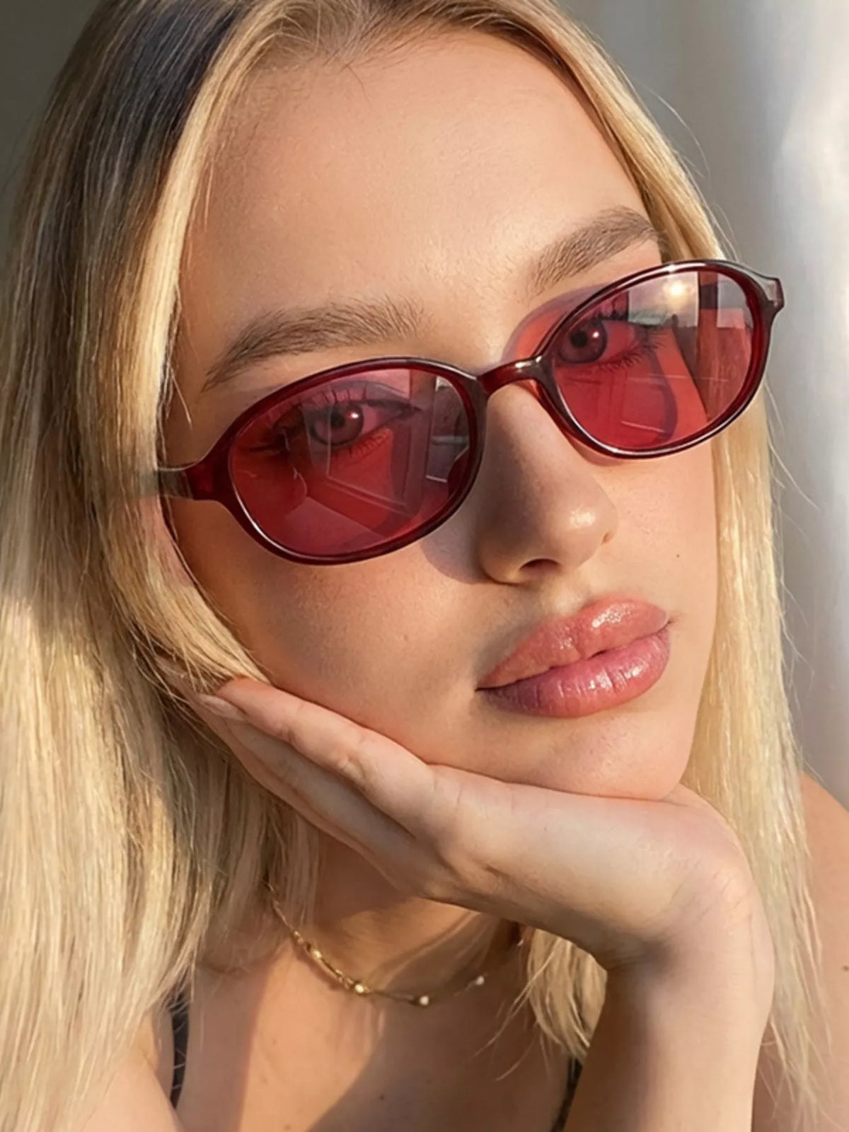 UV Protection Tinted Lens Sunglasses