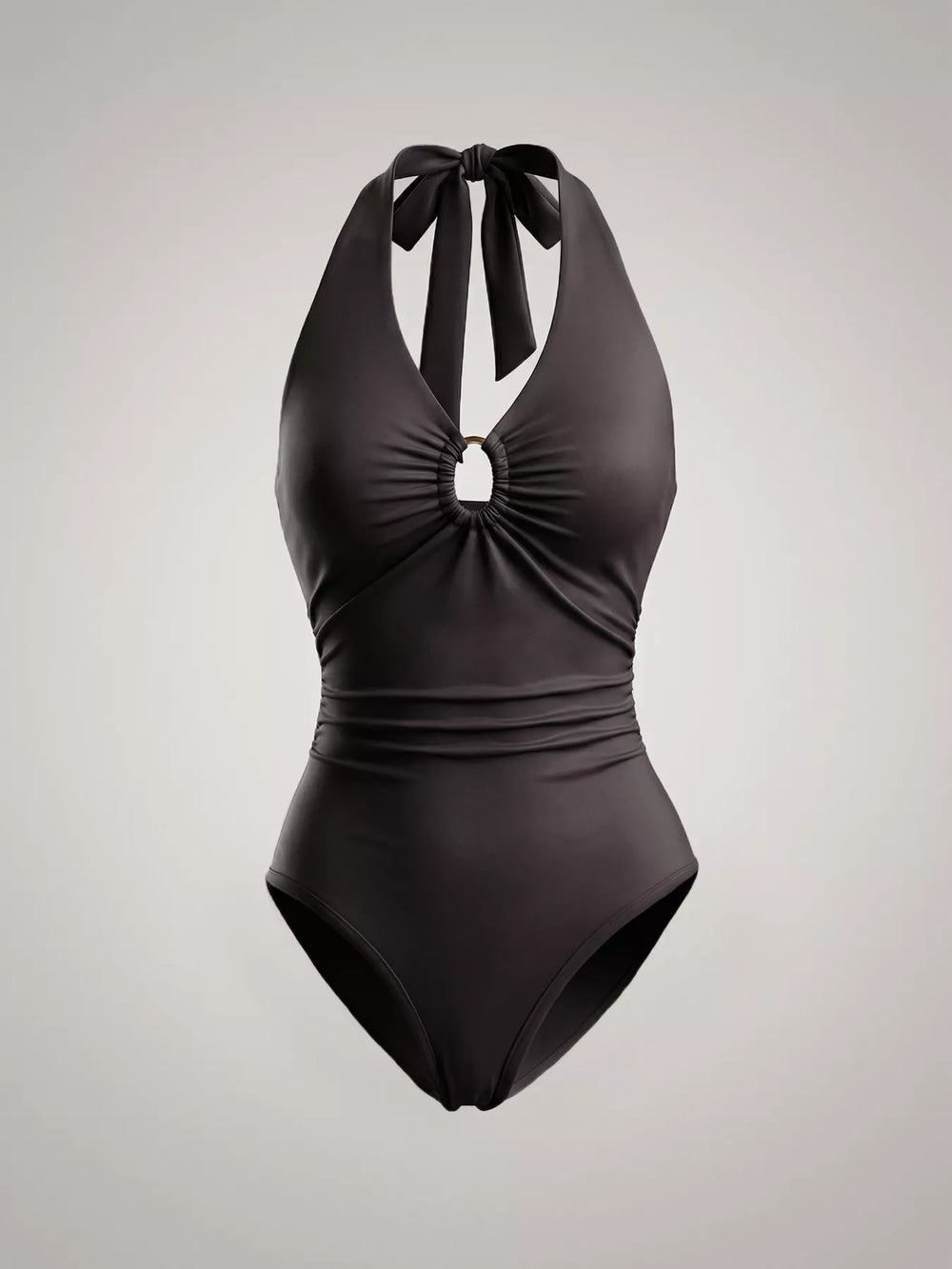 Halter Ruched Bodysuit