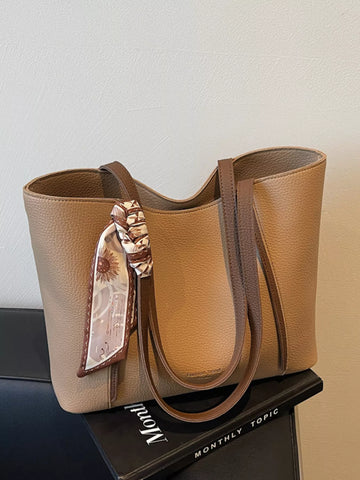 PU Leather Tote Bag