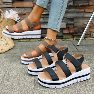 Open Toe Platform Sandals