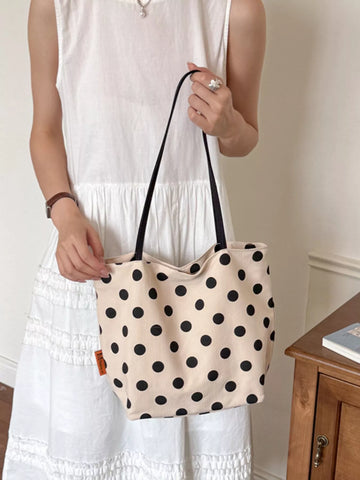 Polka Dot Shoulder Bag