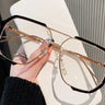Black Gold Frame Flat Light