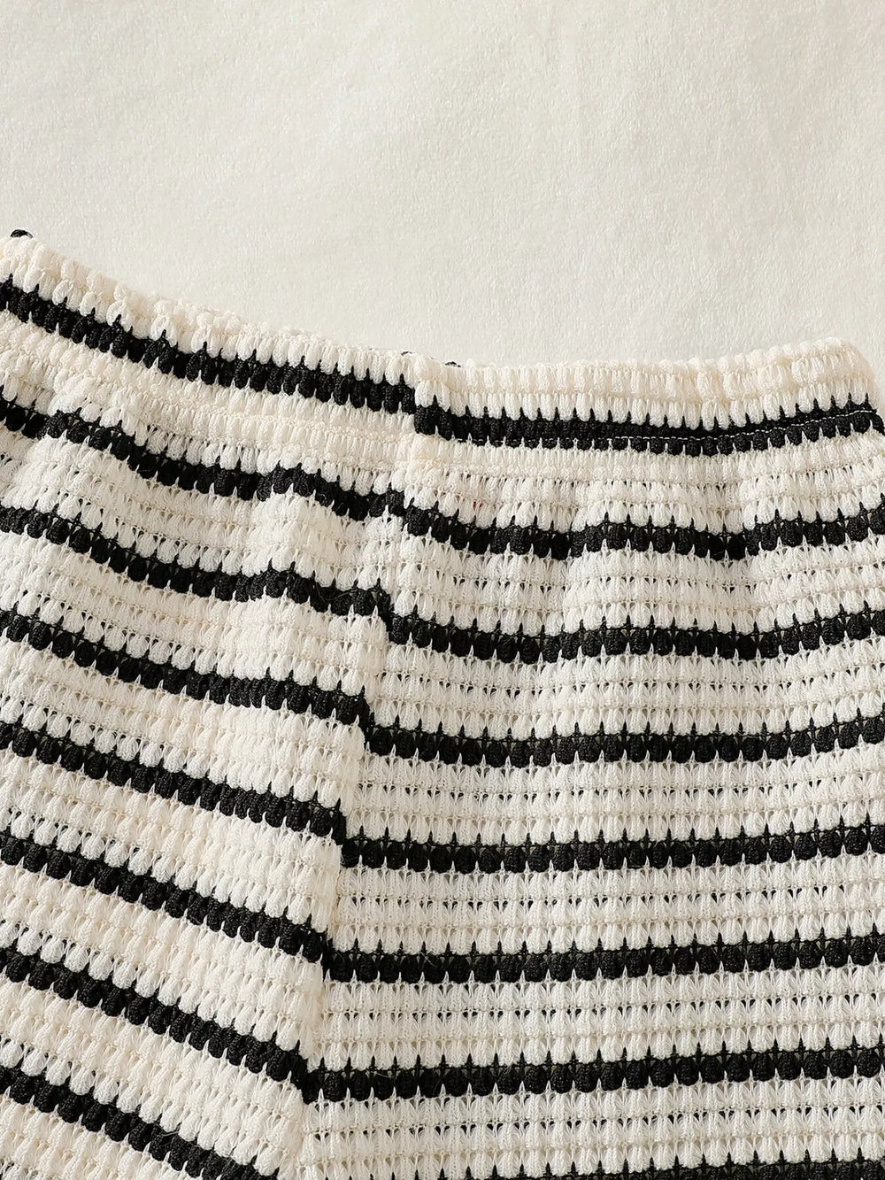 Children's Striped Top & Shorts Set