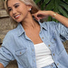 Light Blue Top