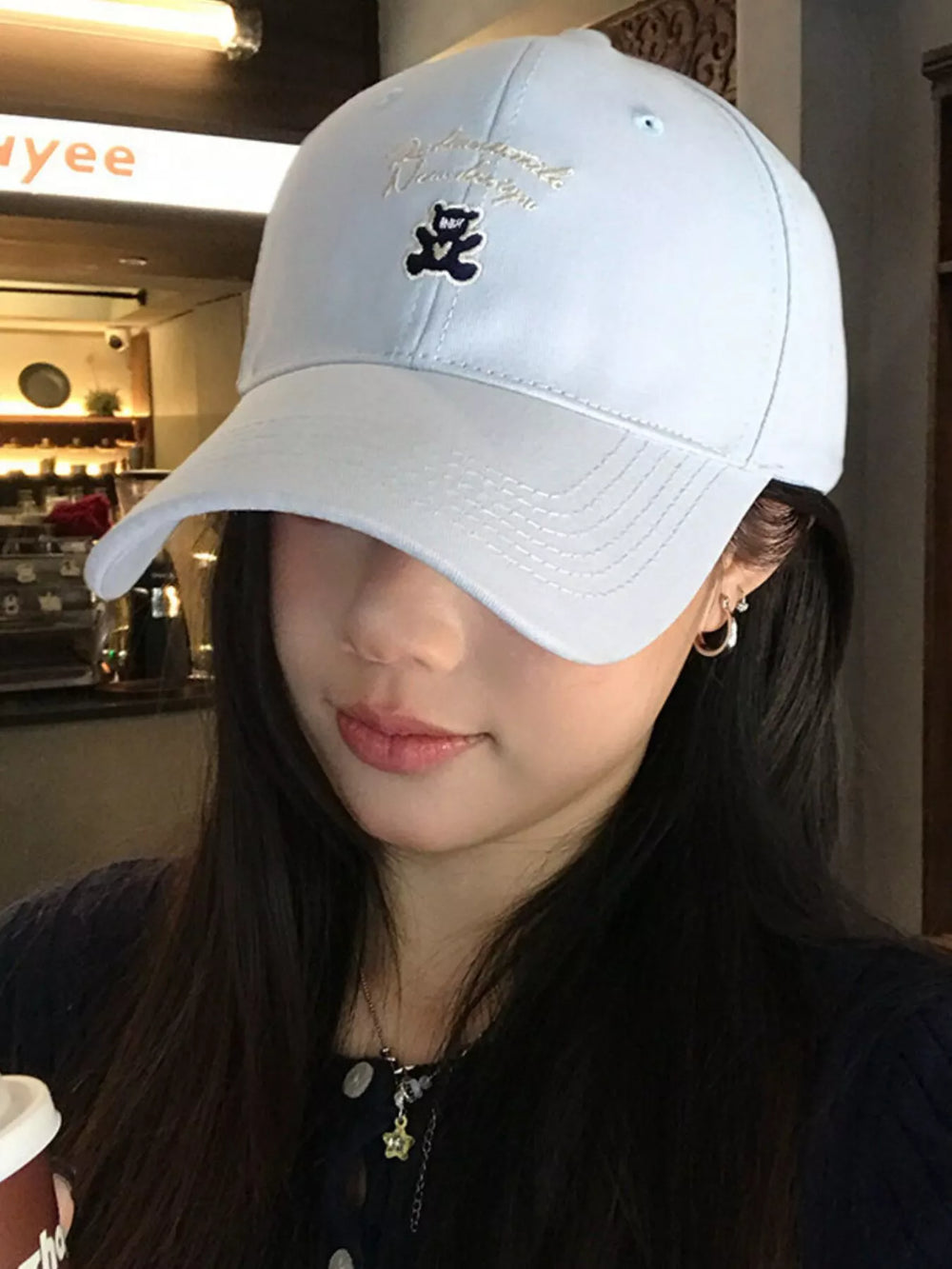 Washed Embroidered Baseball Cap