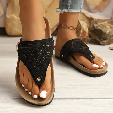 Toe Post Hollow Out Sandals