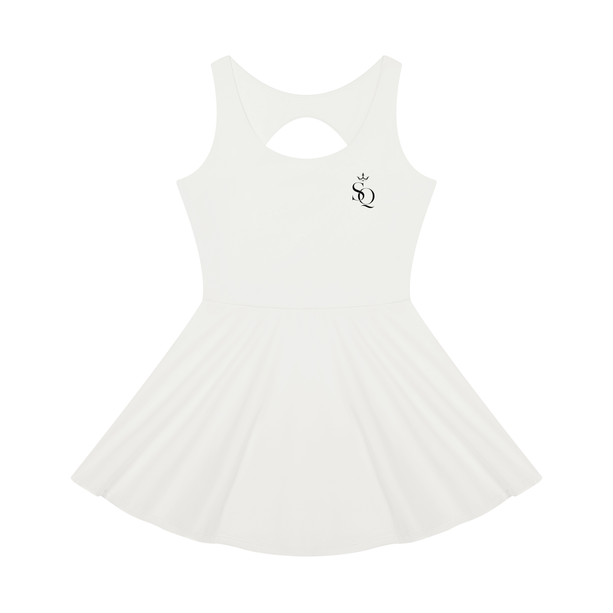 Serein Queen Women's Open-Back Performance Tennis Dress