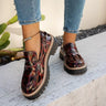 Red Leopard Print