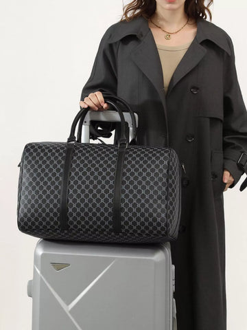 Geometric Pattern Travel Duffel Bag