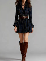 Dark Blue (with Belt)