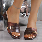Brown Leopard Print