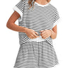 Black Stripes On White Background