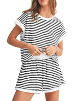 Black Stripes On White Background