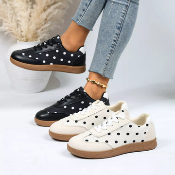 Polka Dot Casual Sneakers