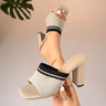 Khaki Color Block