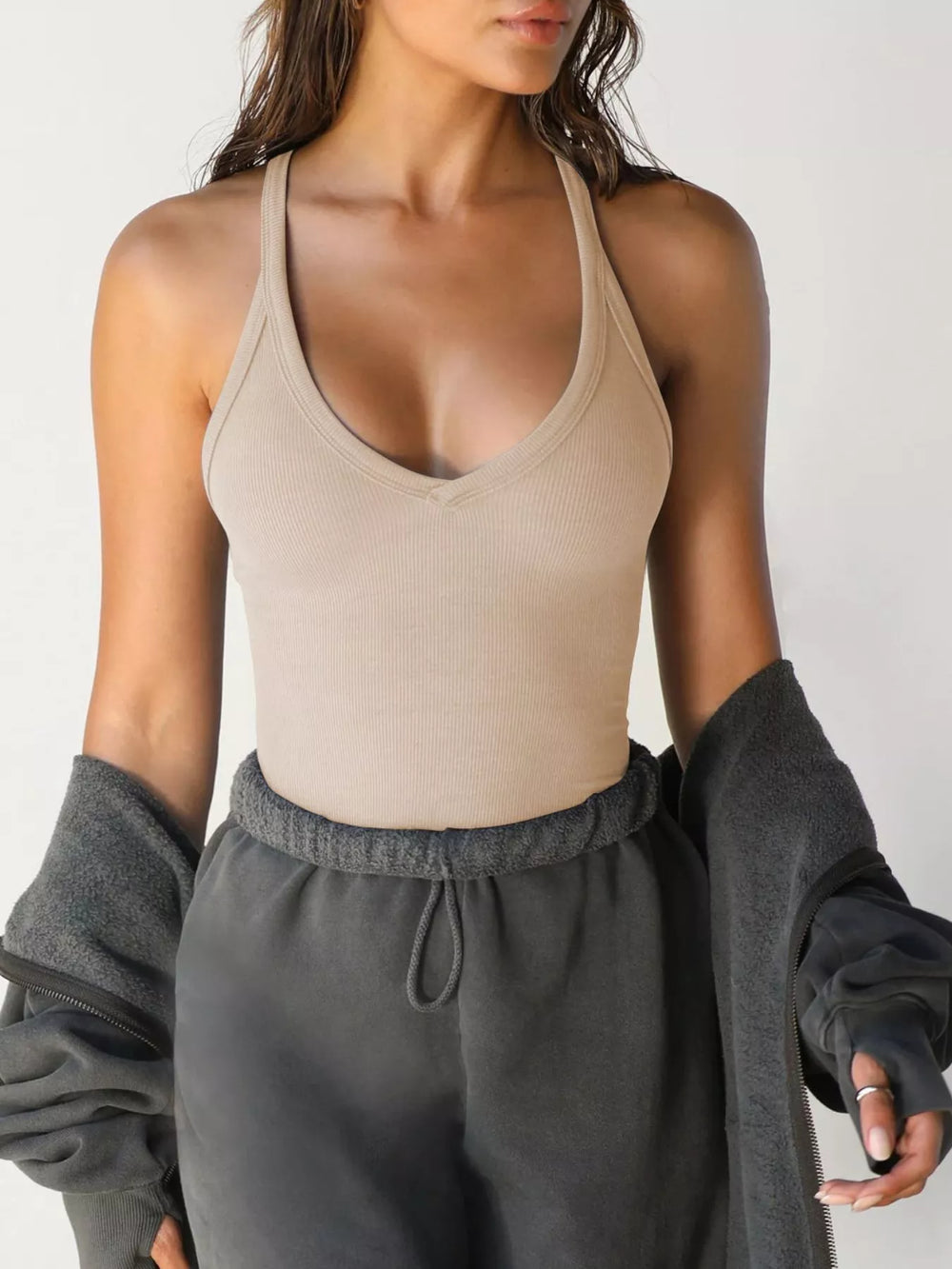 Ribbed Racerback Cami