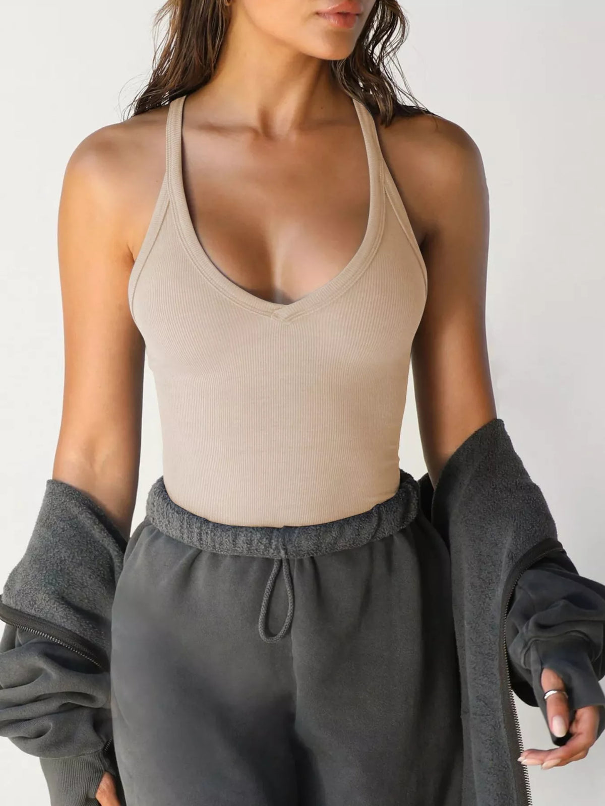 Ribbed Racerback Cami