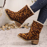 Brown Leopard Print