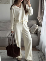 White Pants Set