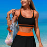 Black/Orange