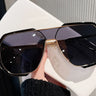 Black Frame Gold Gray Piece