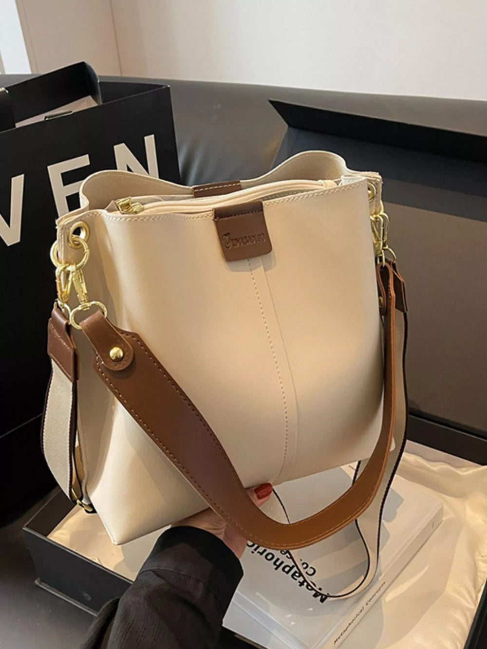 PU Leather Crossbody Bag