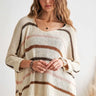 IVORY/MULTI STRIPE
