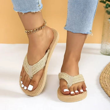 Toe Post Platform Sandals