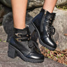 Black Double Buckle