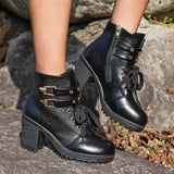 Black Double Buckle