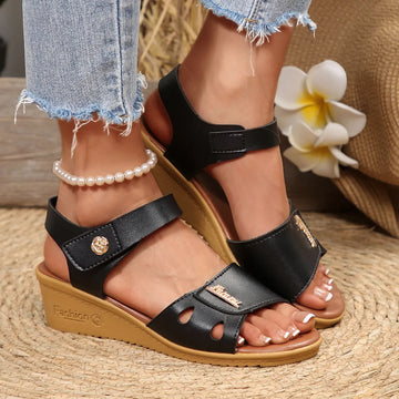 Open Toe Wedge Sandals