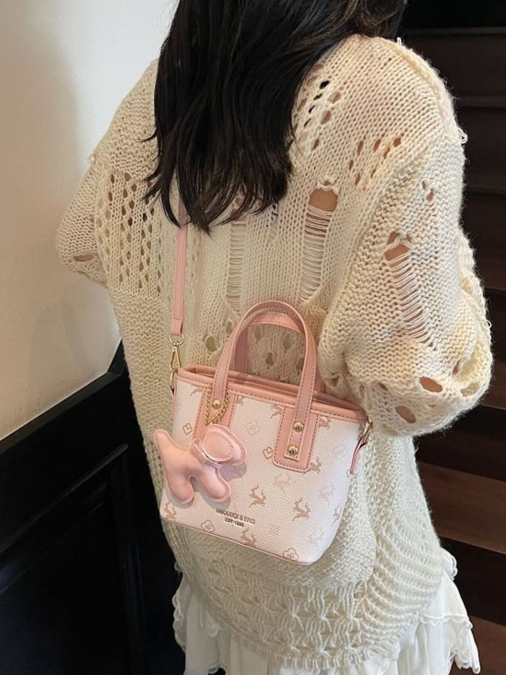 Lightweight Printed Crossbody Bag