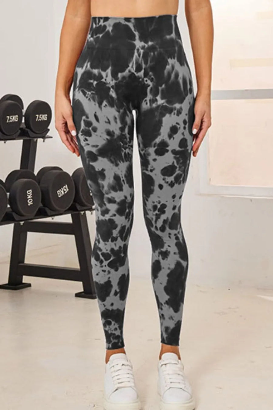 Tie-Dye High-Waist Leggings